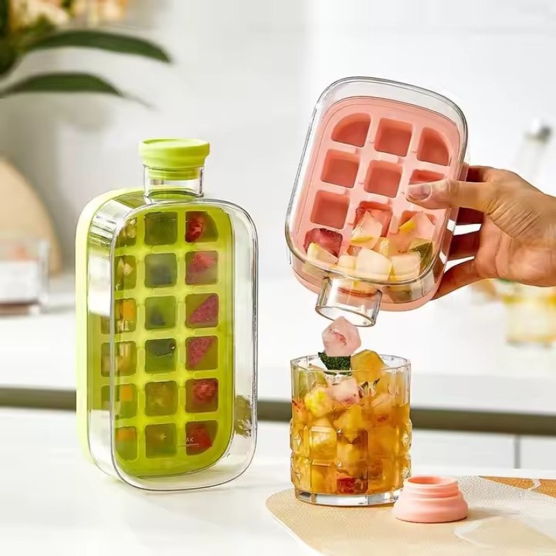 2 in 1 Ice Cube Bottle Mold